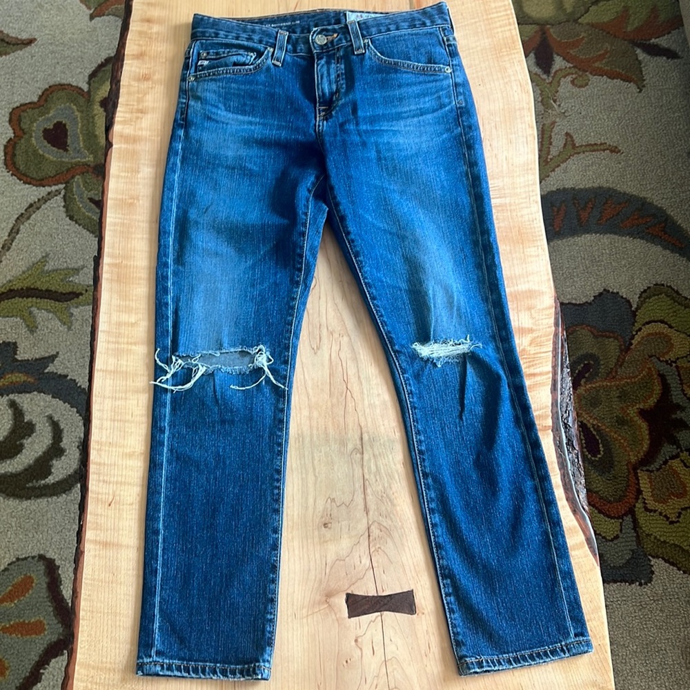 AG Adriano Goldschmied Boyfriend Slim Fit Jeans